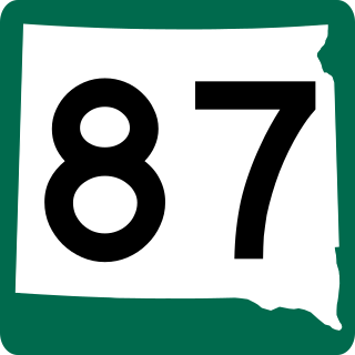 <span class="mw-page-title-main">South Dakota Highway 87</span> State highway in South Dakota, United States