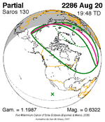 Solar Eclipse Of March 20, 2034