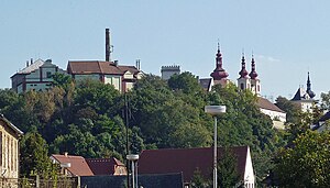 Žatec: Geographische Lage, Stadtgliederung, Geschichte