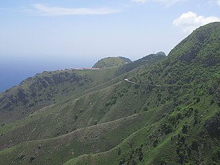 <span class="mw-page-title-main">The Road (Saba)</span> Primary road on Saba, Dutch Caribbean