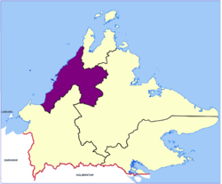 Lokasi Bahagian Tawau di Sabah