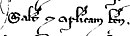 Alexander IV's signature