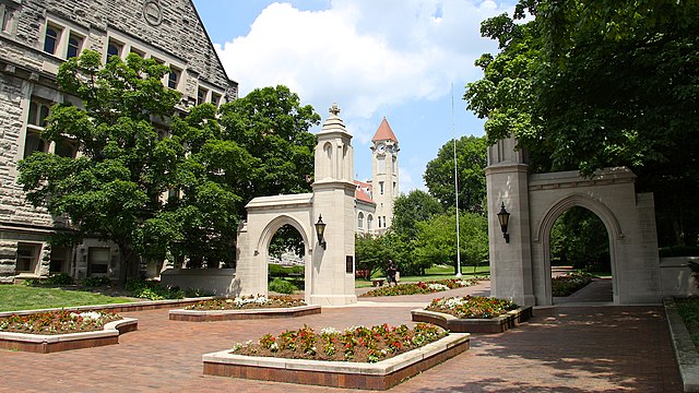 Image: Sample Gates, Indiana University Bloomington, 2010