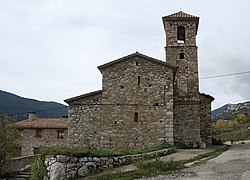 A ilesia romanica de Santa Cilia de Fígols