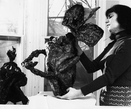 Sarah Jackson in her studio, 1972.jpg