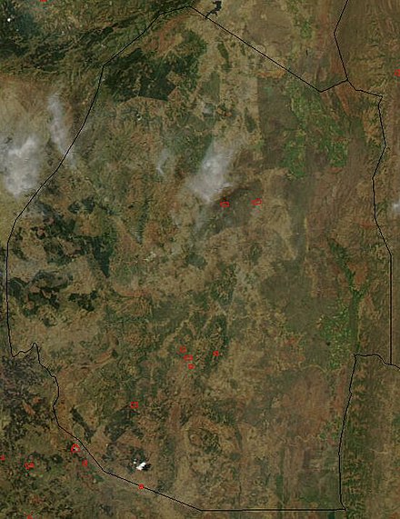 An enlargeable satellite image of Swaziland Satellite image of Swaziland in November 2002.jpg