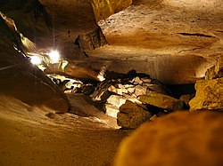 Seneca Caverns subterranean gallery.JPG