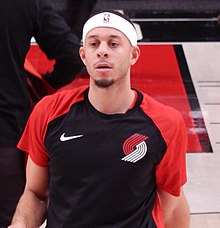Curry with the Portland Trail Blazers in 2019