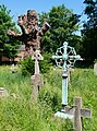 The art nouveau Sheffield Monument in the churchyard of Saint John the Evangelist in Sidcup. [764]