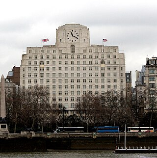 <span class="mw-page-title-main">Shell Mex House</span> Grade II listed building in London