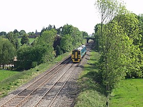 Shrewsbury to Chester train at Pentre - geograph.org.uk - 637599.jpg