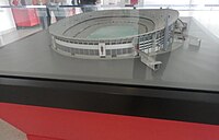 Side view of the old Estádio da Luz model.JPG