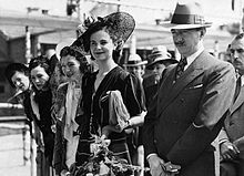 King Zog and Queen Geraldine Apponyi (here on a picture from 1939) launched Radio Tirana in 1938. Skeda-Ahmet-Zogu.jpg