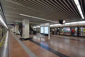 South Huangpi Road Station Line 1 Platform.jpg