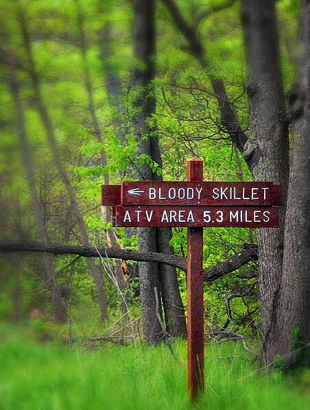 Bloody Skillet ATV area