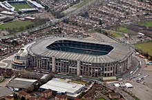 Aerial view of Twickenham Stadium Stade de Twickenham a Londres.jpg