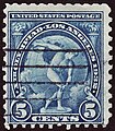 The same stamp, postmarked