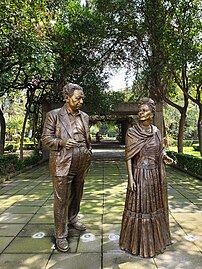 Frida Kahlo eta Diego Rivera (estatua)