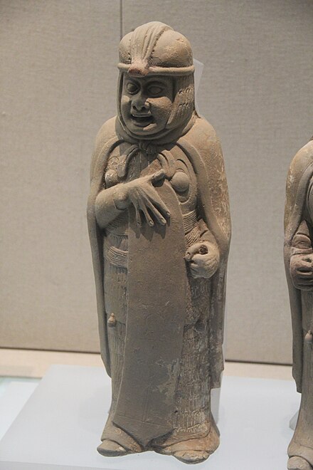Tomb guardian figurine, Sui dynasty
