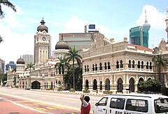 Sultan Abdul Samad, Kuala Lumpur