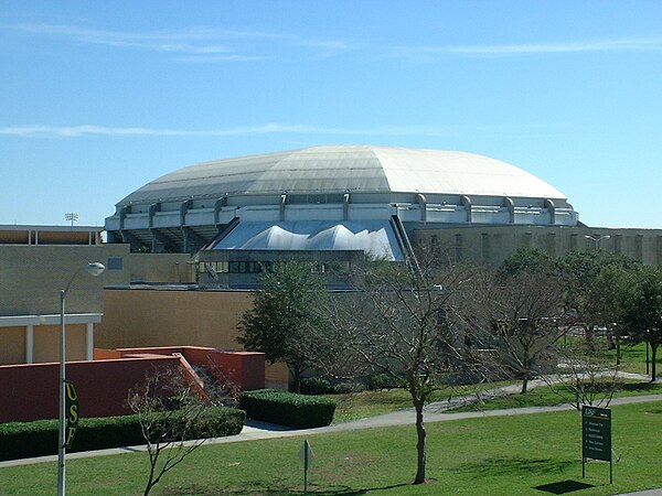 The event was held at the USF Sun Dome in Tampa, Florida.