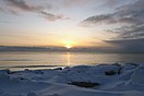 Sunset over Norton Sound, Nome (4104507629).jpg