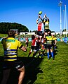 Canberra Vikings fight for possession