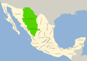 Symphyotrichum chihuahuense distribution map