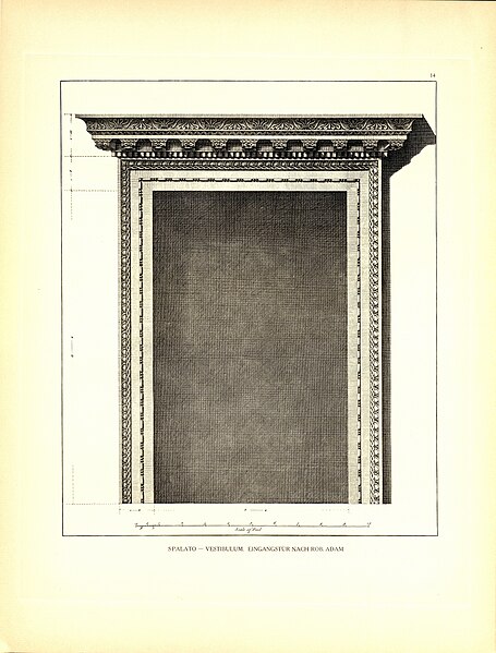 File:Tafel 014 Spalato - Kaiserpalast Vestibulium Eingangstür - Robert Adam 1764.jpg