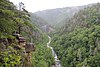 Tallulah Gorge vista desde un mirador, mayo de 2017 1.jpg