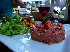 Tartare de viande Bœuf de Chalosse