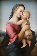 Tempi Madonna autorstwa Raffaello Sanzio - Alte Pinakothek - Monachium - Niemcy 2017.jpg