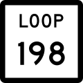 File:Texas Loop 198.svg