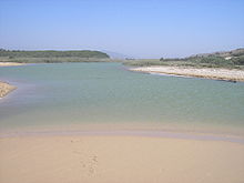 The Platani river near Heraclea Minoa.