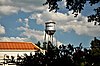 Hernando Water Tower The historic Hernando water tower from the grounds of the Desoto County courthouse.jpg