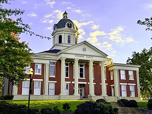 Stephens County Courthouse in Toccoa
