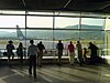 The viewing lodge at Split Airport