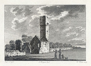 The watch tower near St. Donat's castle, Glamorganshire