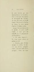 de cave éclairée par une lucarne donnant sur le jardin ; dans le demi-jour de ce cellier on distinguait des futailles, un étau, des bancs, un établi chargé d’outils et de feuilles de cuivre. La cave servait d’atelier à l’artiste ciseleur. Jacques Sonnerat était entré le premier. À peine eut-il franchi le seuil qu’il fut accueilli par un grognement peu hospitalier : — Te voilà, feignant !… Tu viens encore traîner tes guêtres par ici ? — Bonjour, père Toinoz, répliqua le cocher, le sourire aux lèvres ; plaignez-vous ! … Je vous amène de la pratique… Voici des