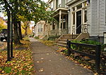 Wieża wiktoriańska Streetscape