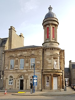 Fraserburgh Town House Municipal Building in Scotland