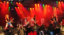 Tracedawn esiintymässä Tuskassa vuonna 2008.