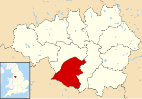 Poziția localității Borough of Trafford
