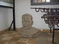 Pol Pot statue at Tuol Sleng Museum