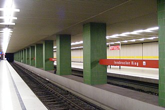 U-Bahn-Station Innsbrucker Ring