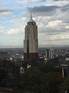 UAP Old Mutual Tower building in Kenya