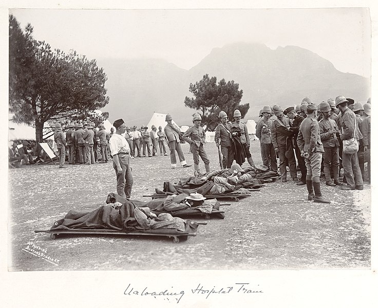 File:Unloading Hospital Train Wellcome L0034439.jpg