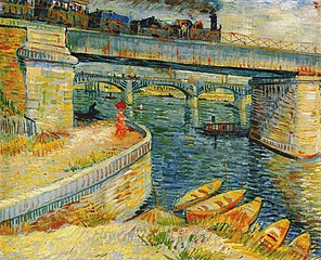 Pont sur la Seine à Asnières, de Vincent van Gogh.