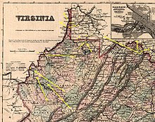 Routes of the Underground Railroad through West Virginia WVUndergroundRR.jpg