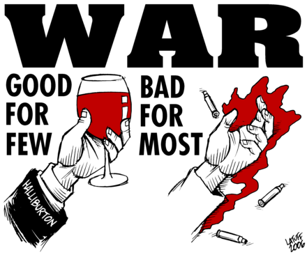 An anti-war poster